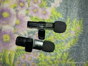 Dual Microphone 3.5mm Supported For Camera, Sound Card, Mobile