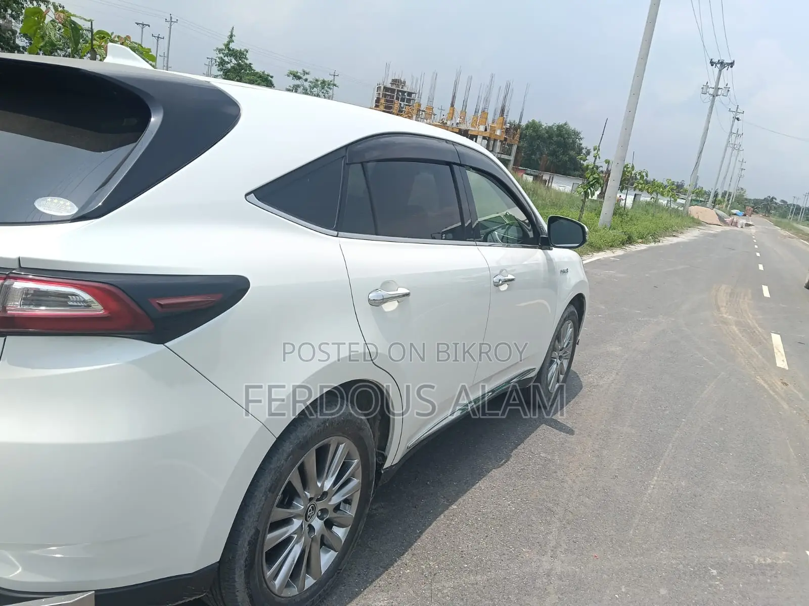 Toyota Harrier Hybrid Premium 2018 Pearl