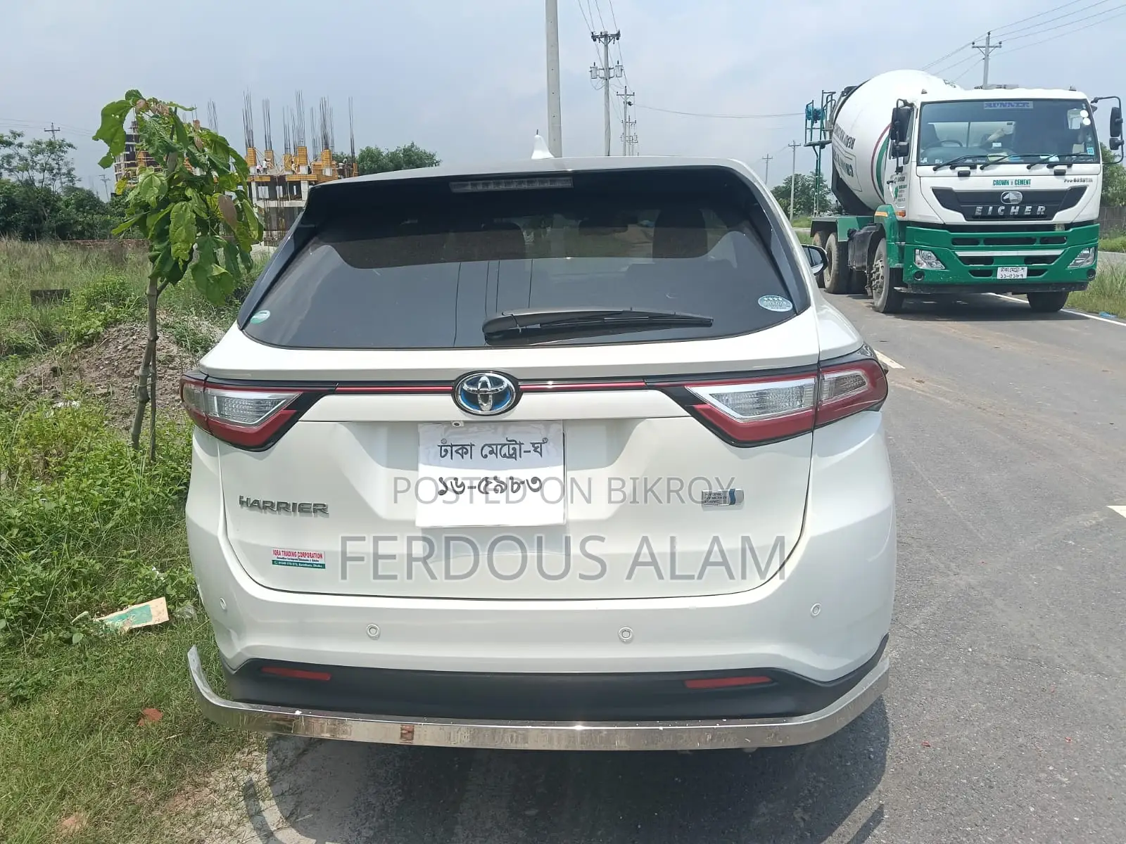 Toyota Harrier Hybrid Premium 2018 Pearl
