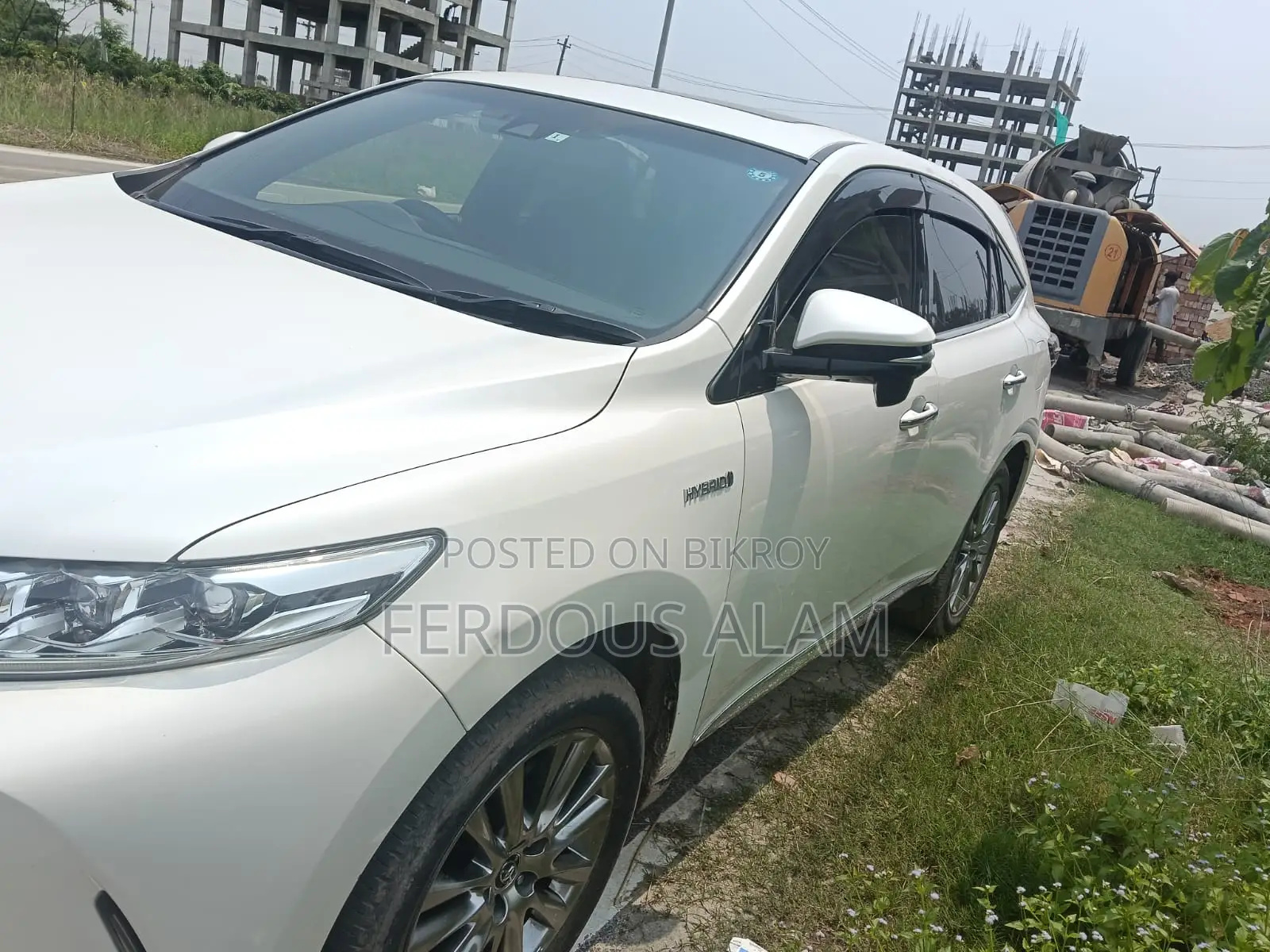 Toyota Harrier Hybrid Premium 2018 Pearl
