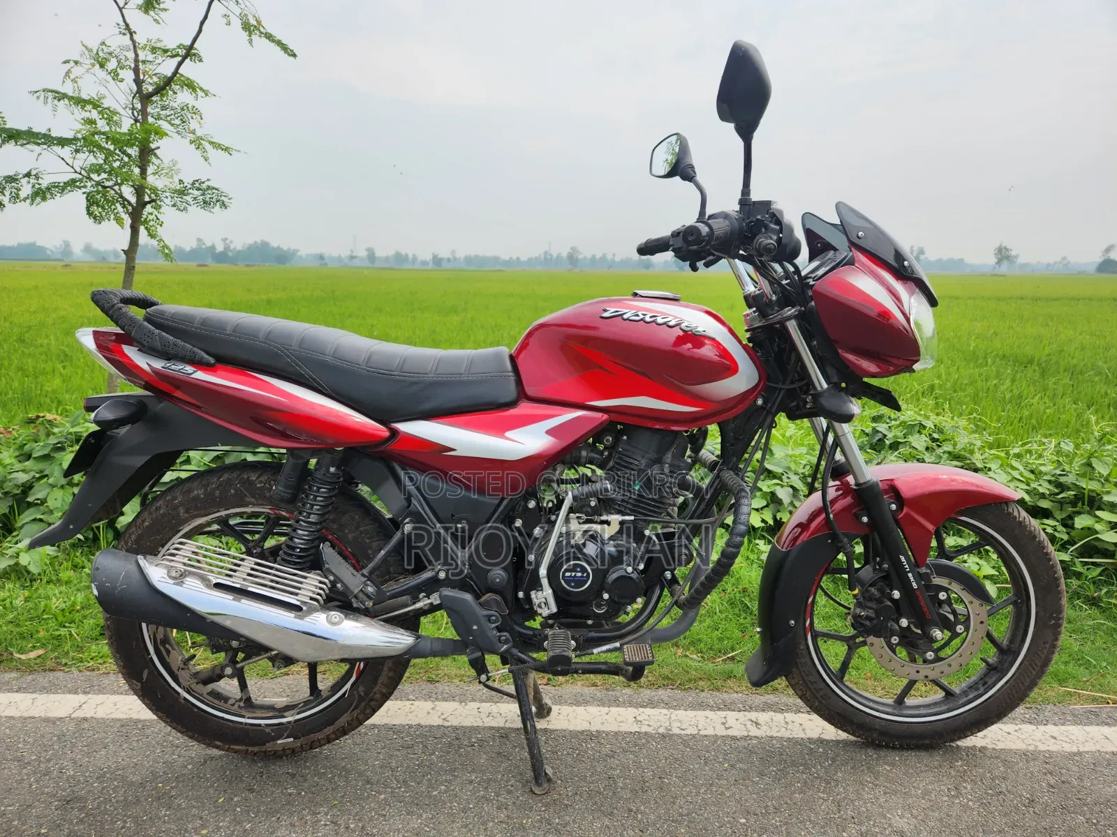 Bajaj Discover 125 2025 Red