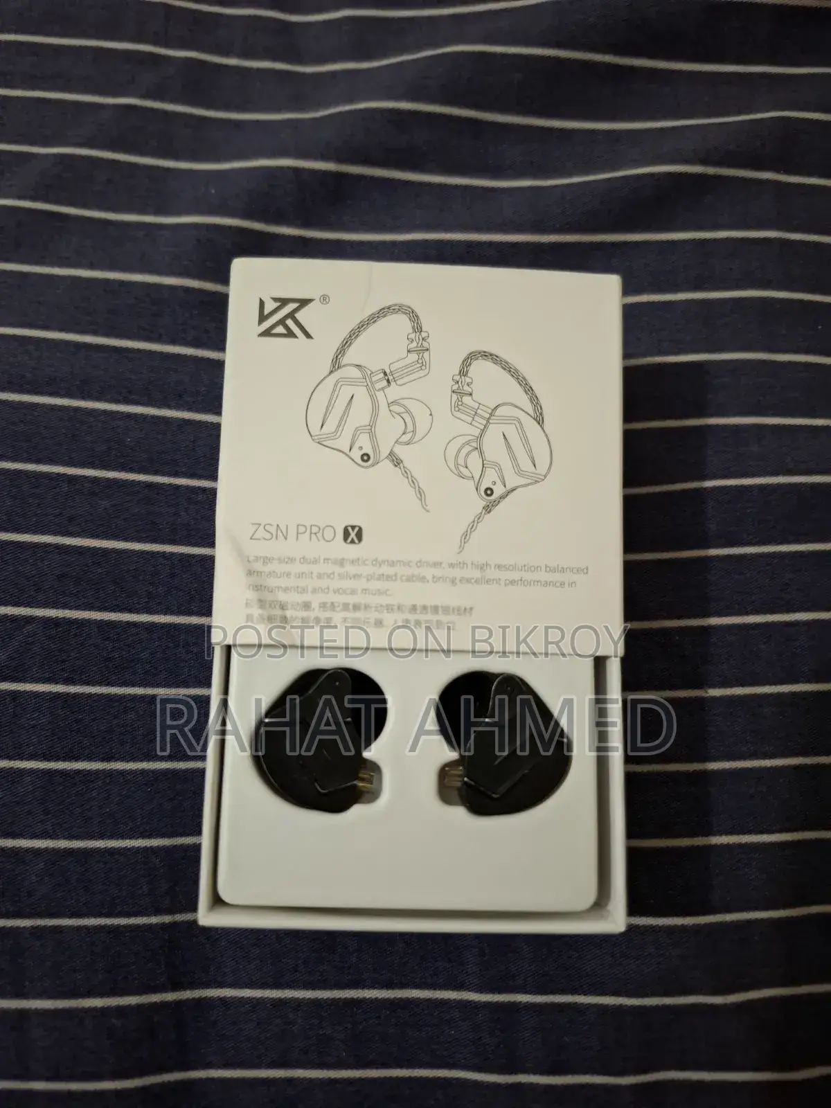 ZSN Pro X Black Version With Mic