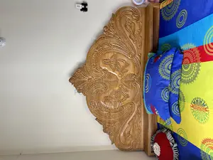 Shegun Wood Bed