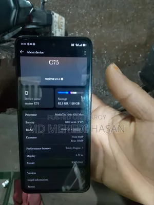 Realme C75 128 GB Black