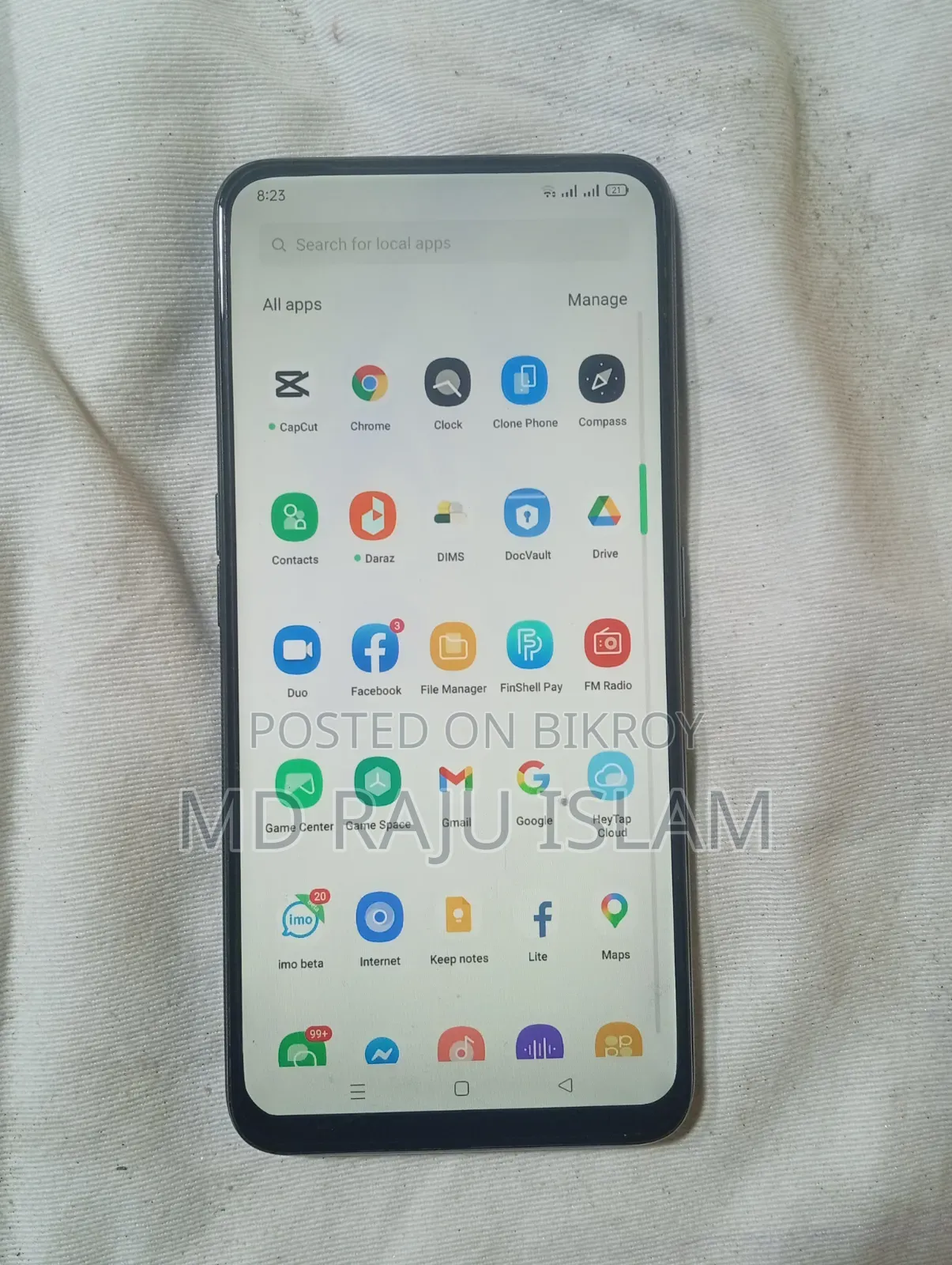 Oppo Reno 2F 128 GB Blue