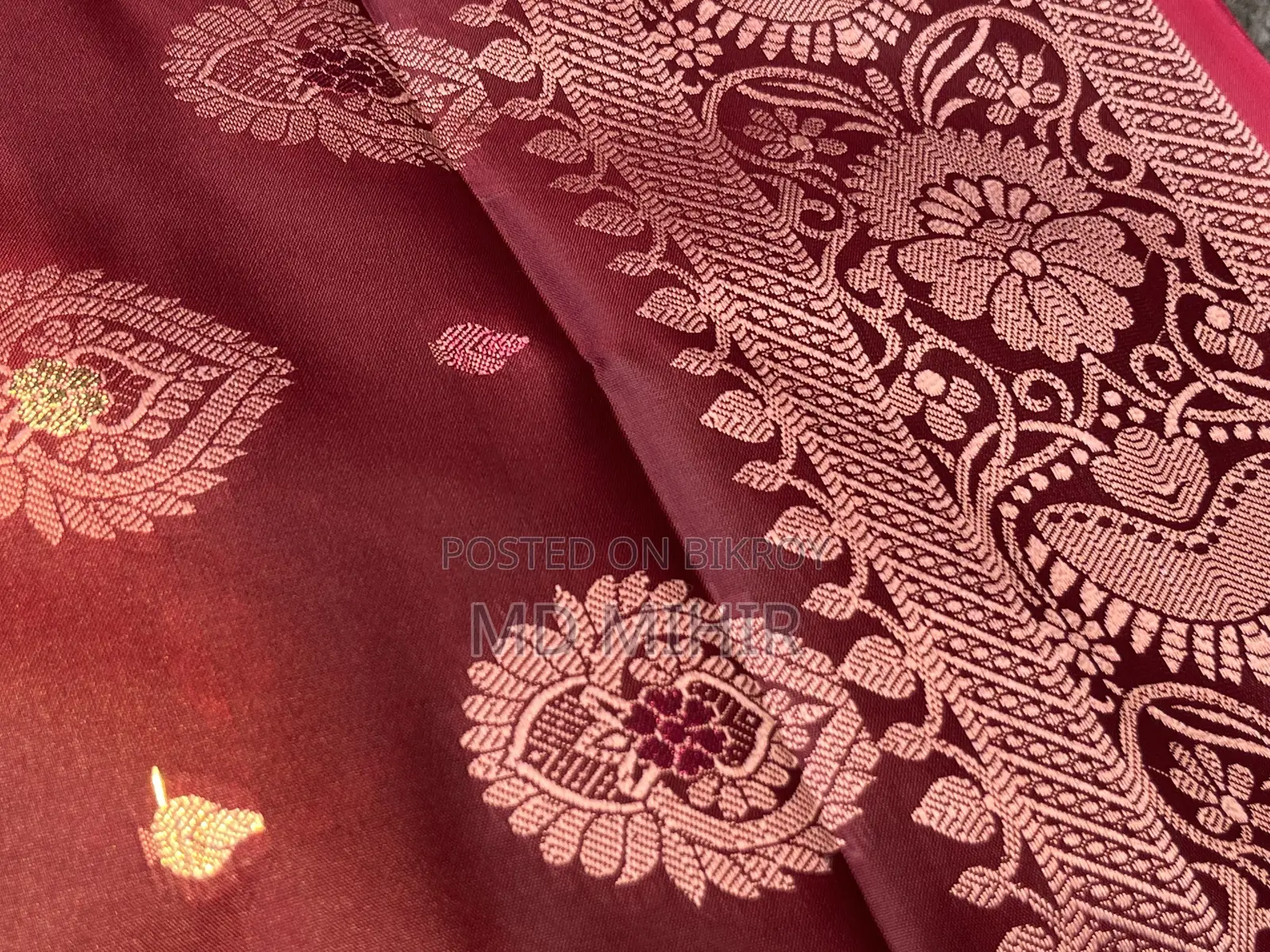 Minakari Katan Saree