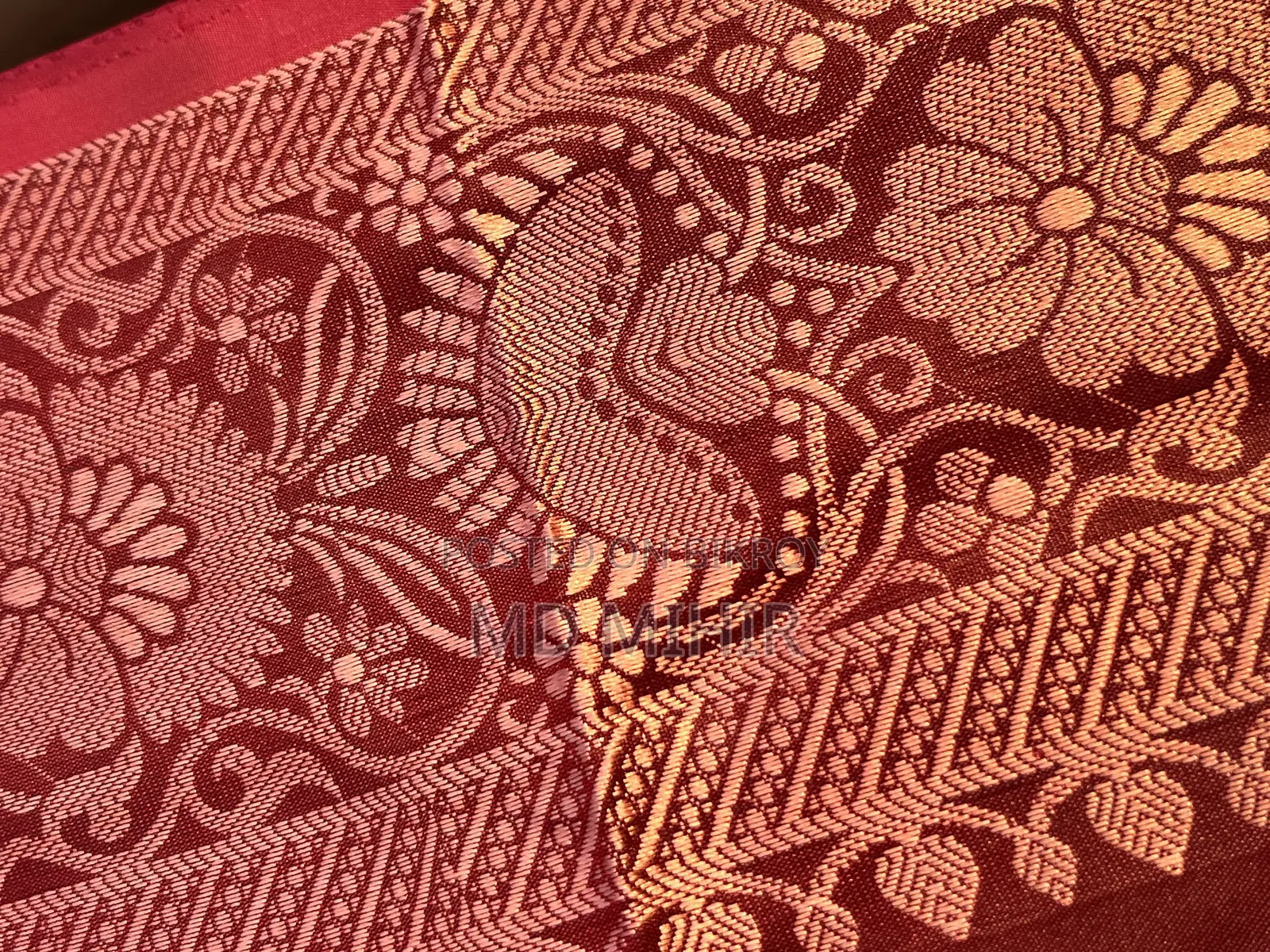 Minakari Katan Saree