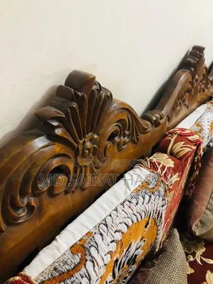 Teak Wood Sofa for 3 People