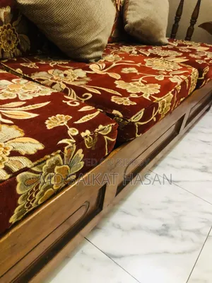Teak Wood Sofa for 3 People