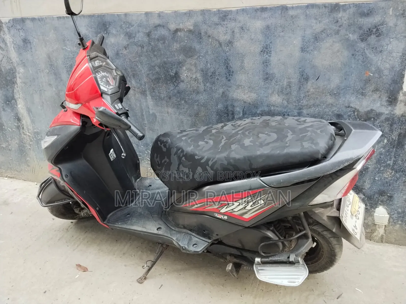 Honda Dio 2018 Red