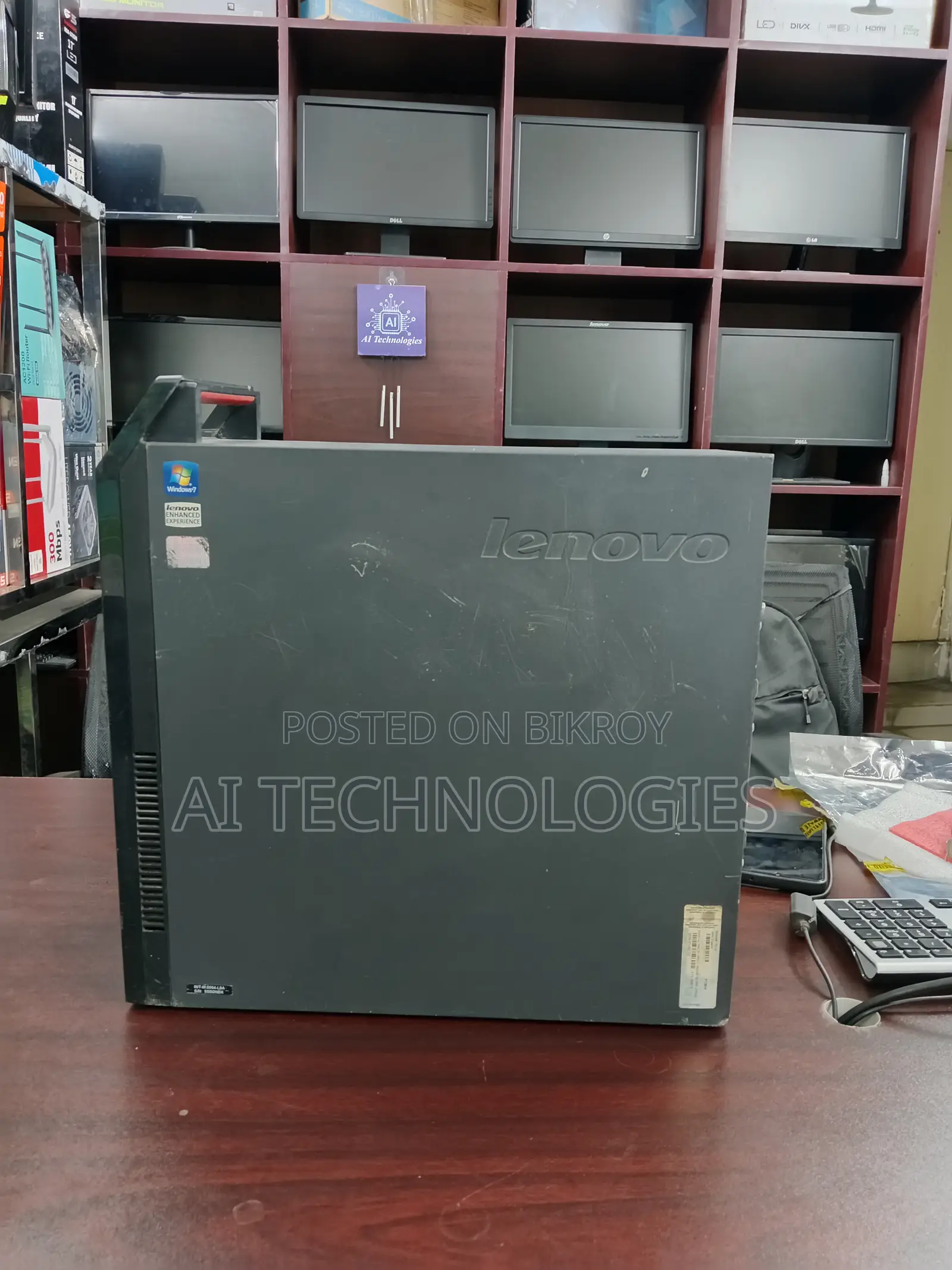 Desktop Computer Lenovo 4GB Intel Core 2 Duo HDD 500GB