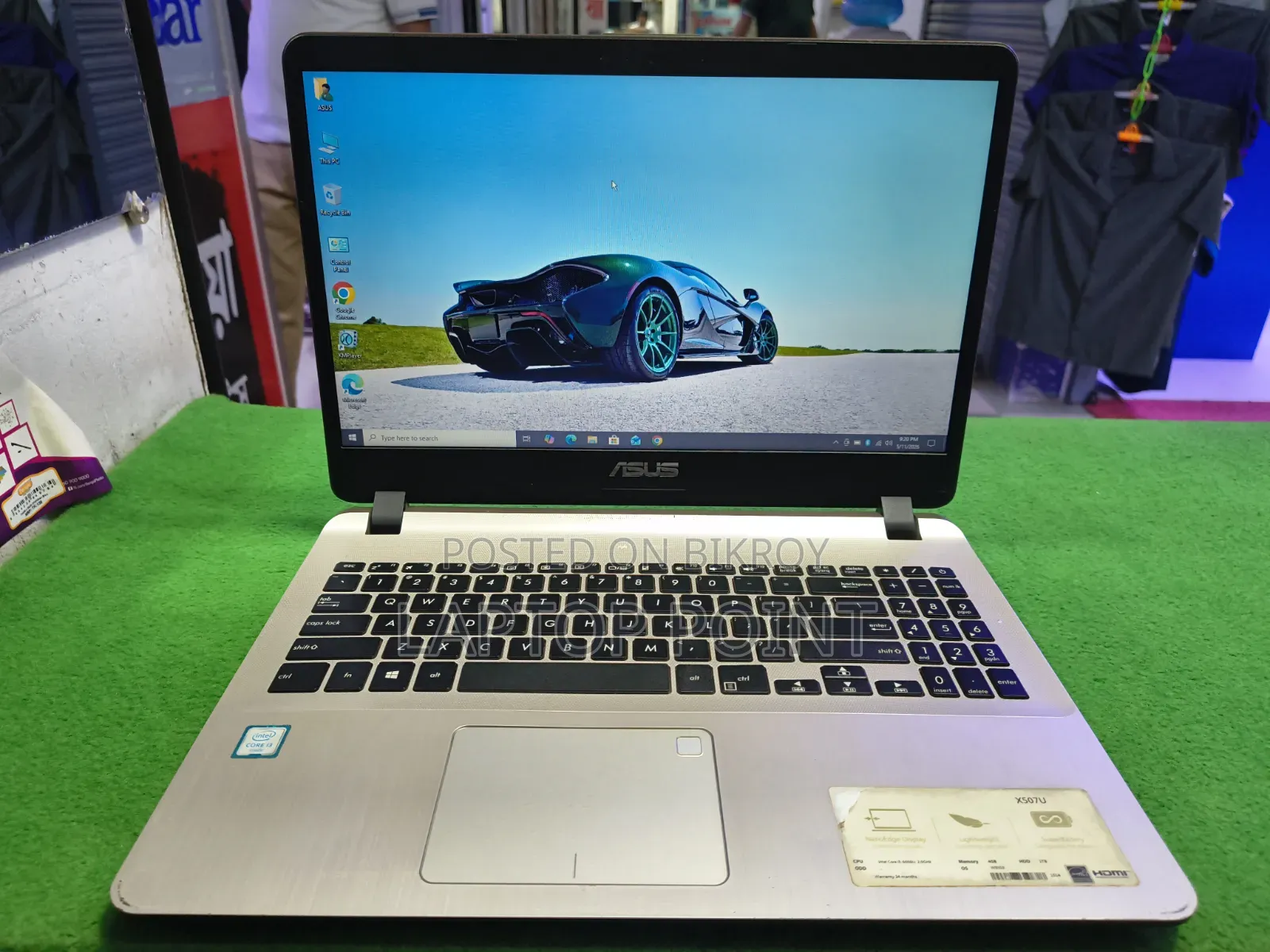 Laptop Asus X501U 4GB Intel Core I3 SSD 128GB