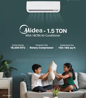 Midea 1.5 Ton Msa-18crn Air Conditioner-এ পাচ্ছেন