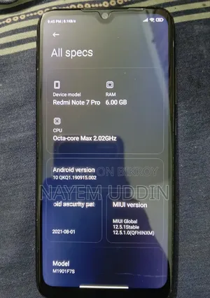 Xiaomi Redmi Note 7 Pro 128 GB Black