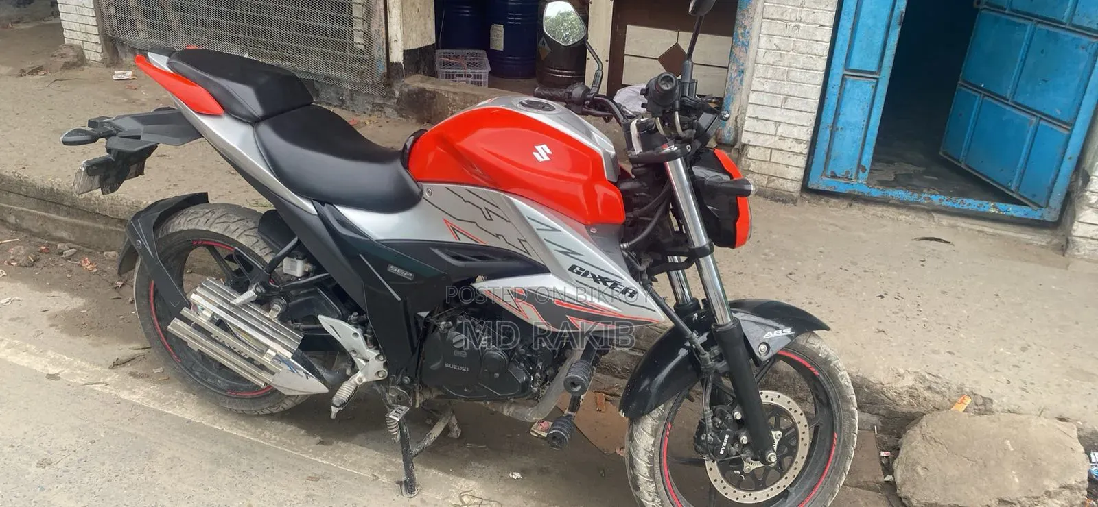 Suzuki Gixxer Fi ABS 2023 Orange