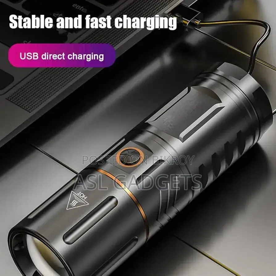 High-Powered Multi-Purpose Flashlight