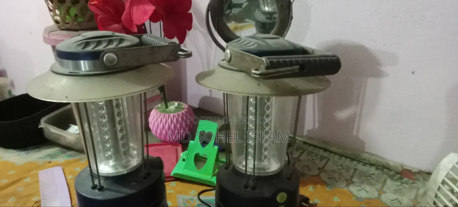 Two rechargeable lights for sale