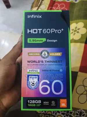 Infinix Hot 60 Pro+ 128 GB Black