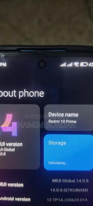Xiaomi Redmi 10 128 GB Red