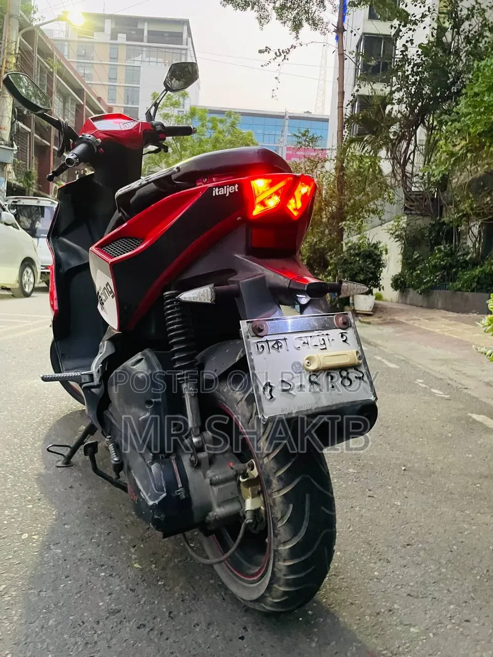 Italjet Dragster 125 2017 Red