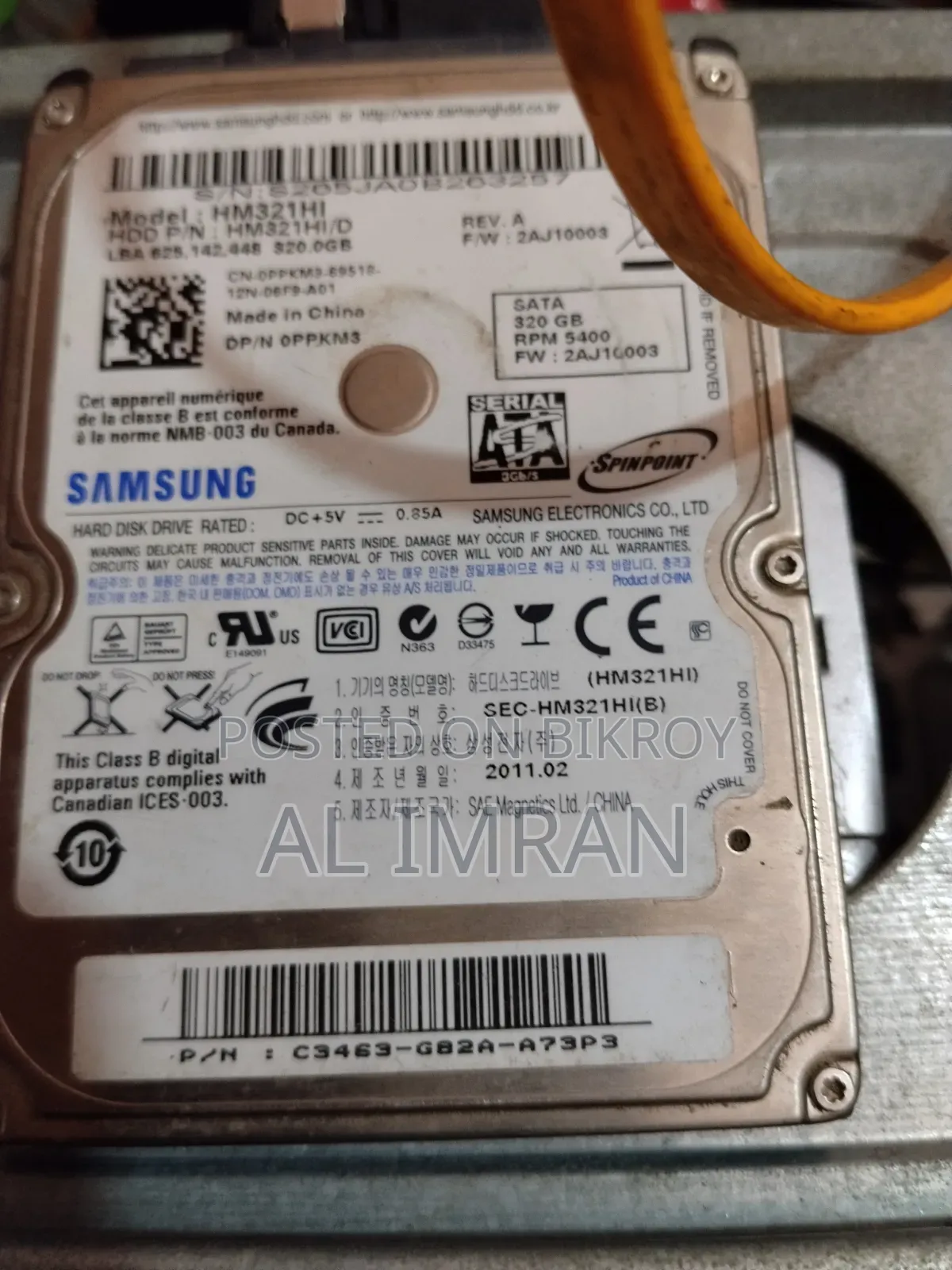 Desktop Computer 4GB HDD 320GB