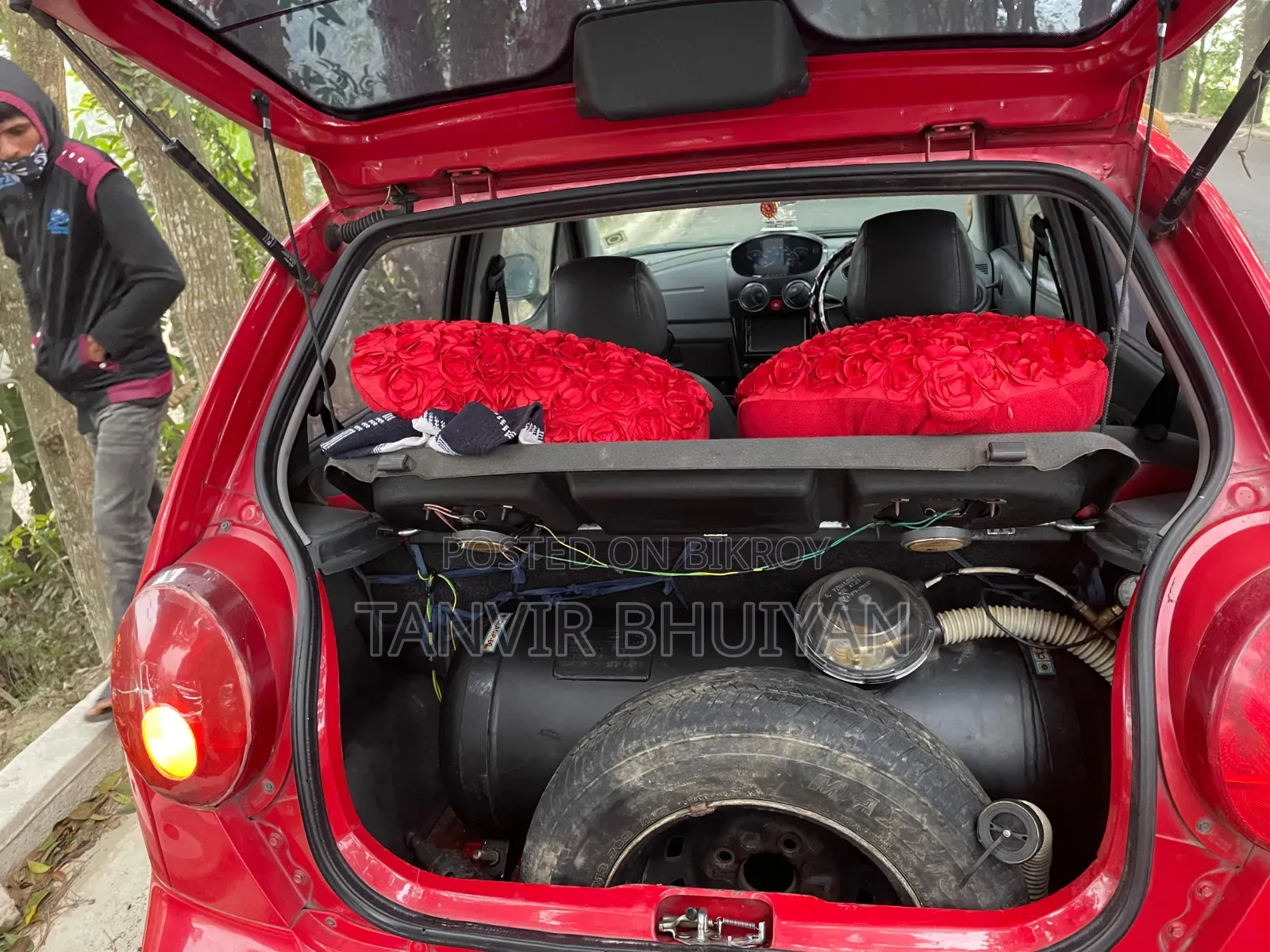 Chevrolet Spark 2008 Red