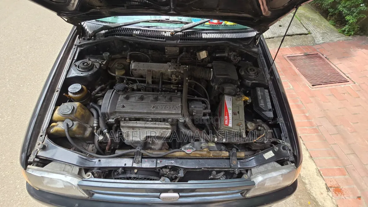 Toyota Starlet Glanza 1995 Gray