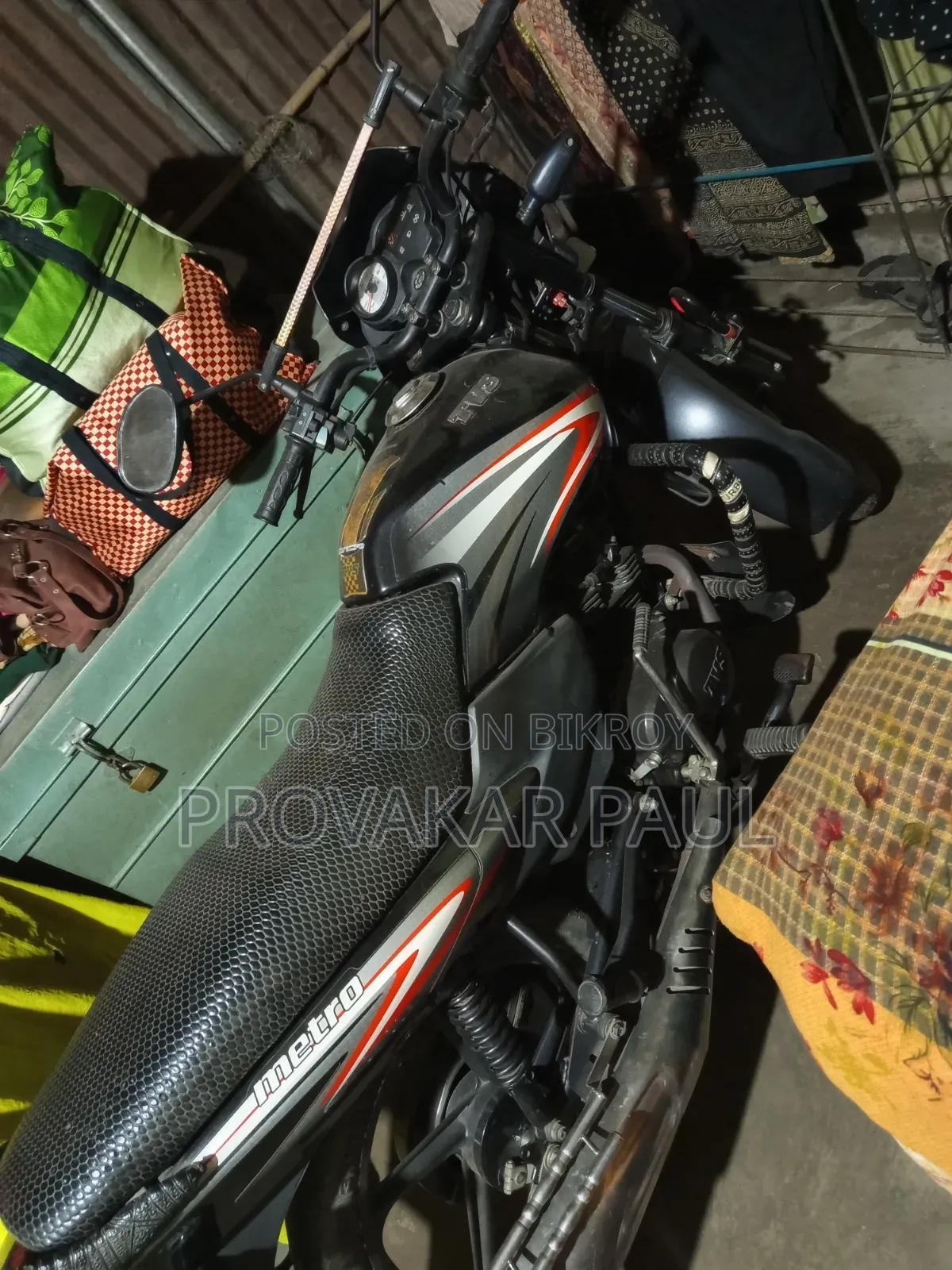 New TVS Metro 2022 Black