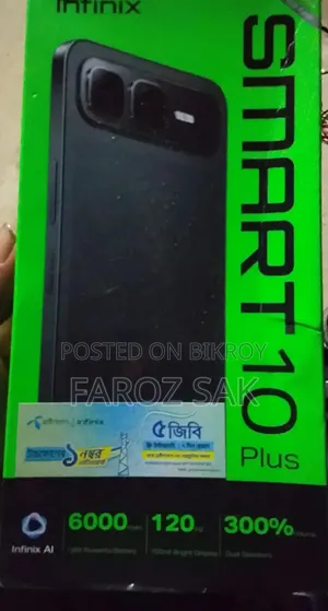Infinix Smart 10 Plus 128 GB Purple