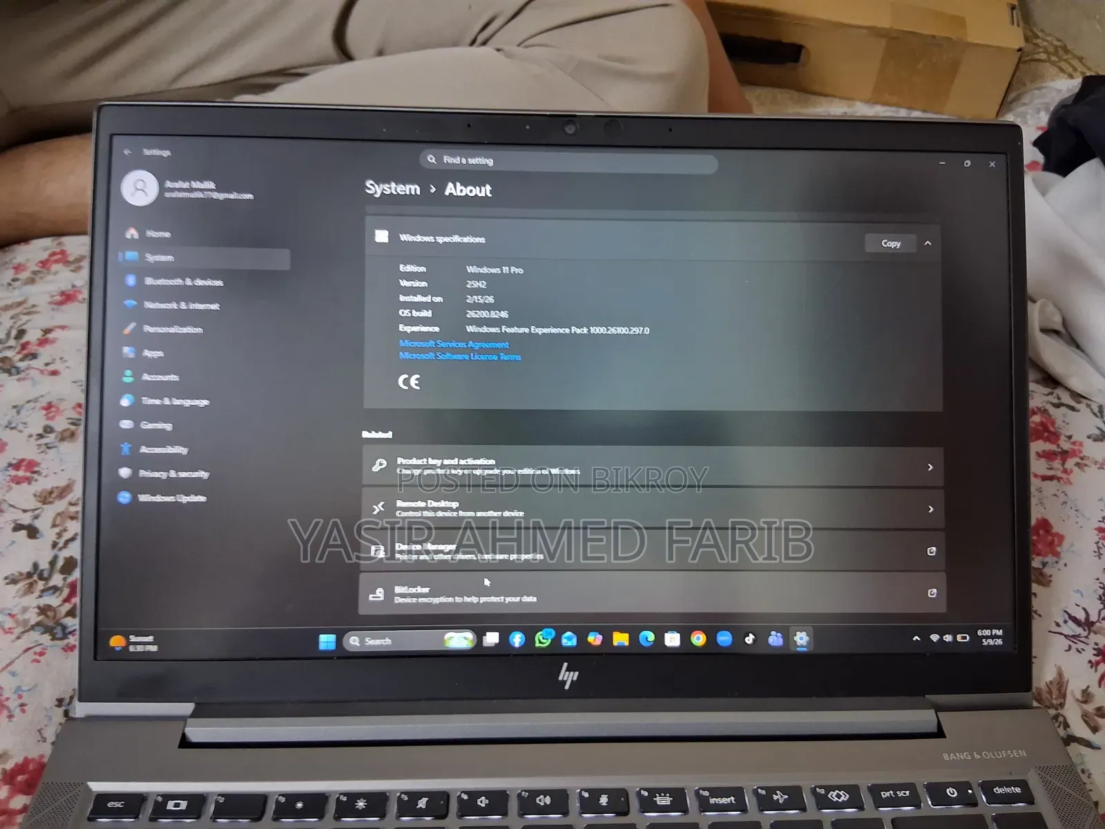 Laptop HP ZBook 14 16GB Intel Core i5 SSD 512GB
