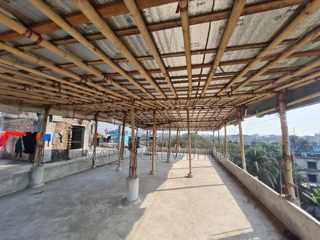 Tin Shed with Bamboo and Foam