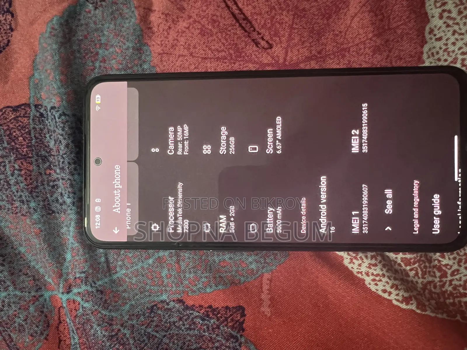 Nothing Phone 256 GB Black