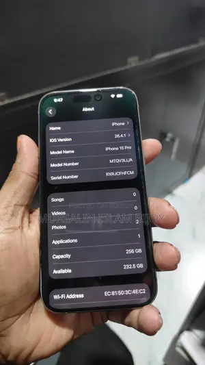 Apple iPhone 15 Pro 256 GB Silver