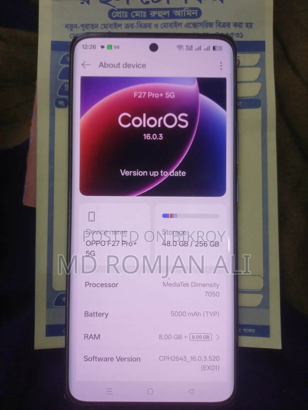 Oppo F27 Pro+ 256 GB Black