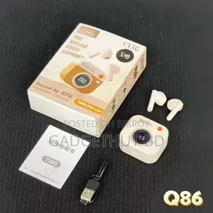 Q86 ট্রু ওয়্যারলেস স্টেরিও ইয়ারফোন |