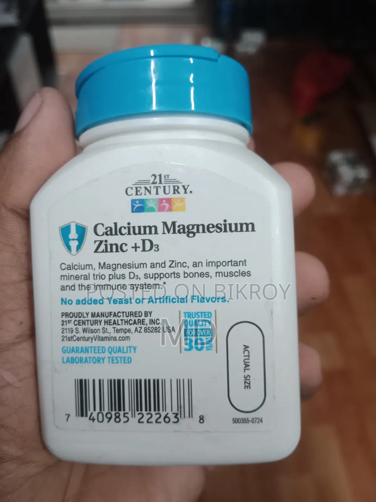 21st Century Calcium Magnesium Zinc + D3