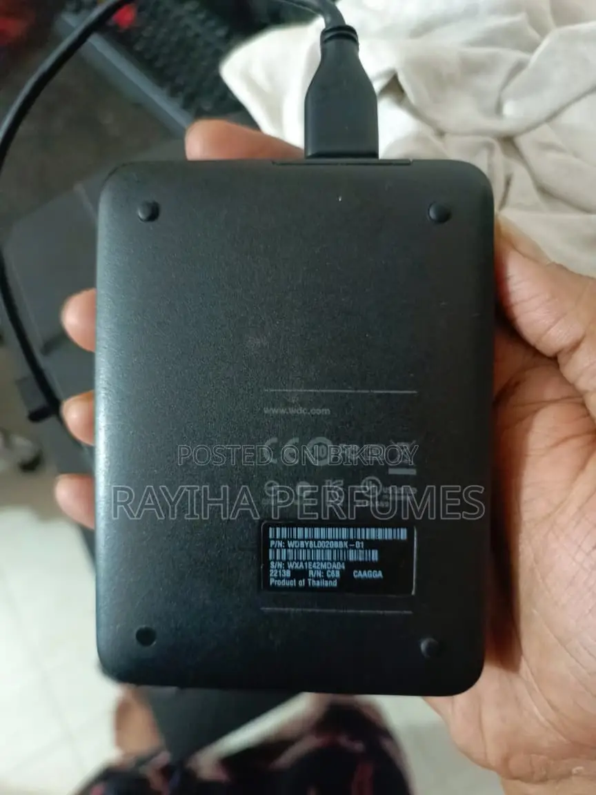 2 Tb Portable Hdd For Computer, Laptop External Hard Disk
