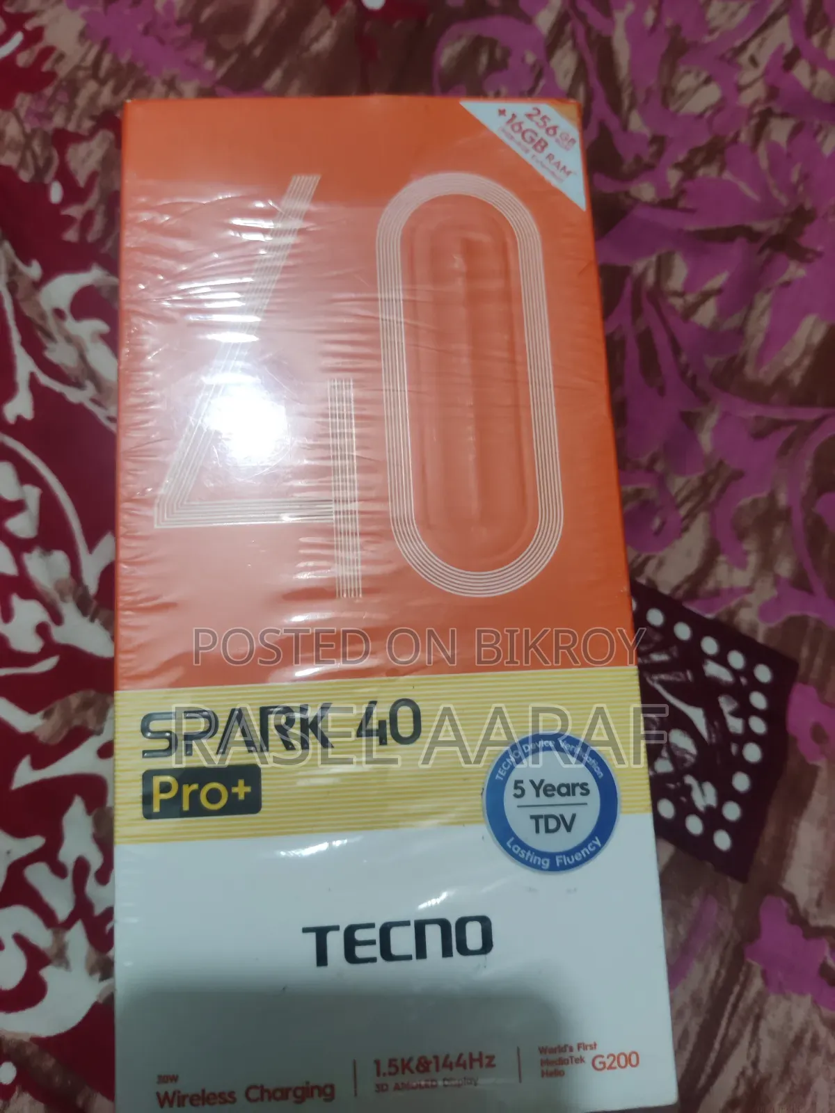 Tecno Spark 40 Pro+ 256 GB Black