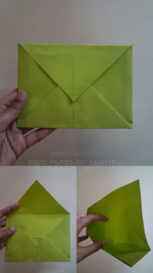 Set of 5 Handmade Craft Envelopes | Mixed Sizes | Eco-Friendly