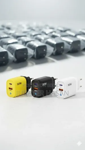 2380 Piece Premium Charger Lot (18W to 120W) - Imported Goods