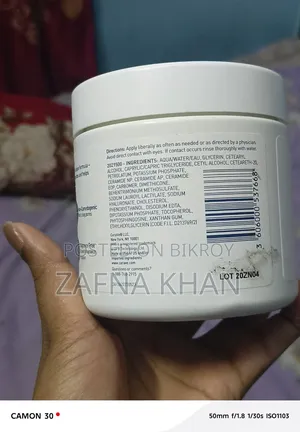 Cerave Moisturizing Cream 453gm Usa Authentic -90% Full