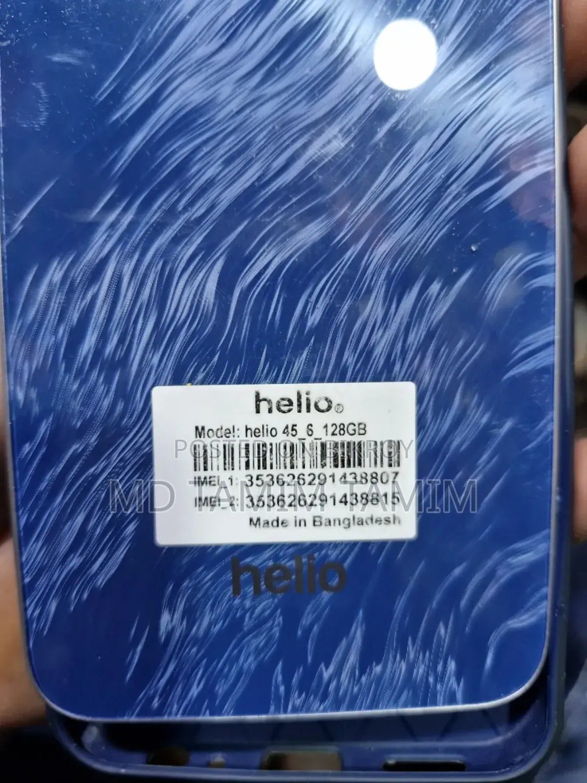 Helio 45 128 GB Blue