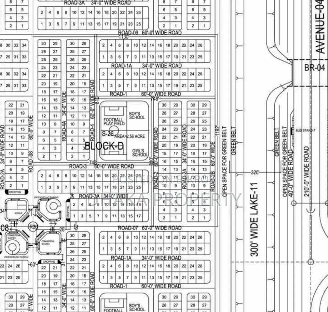 South Facing 5 Katha Plot Sale Sector-16/D