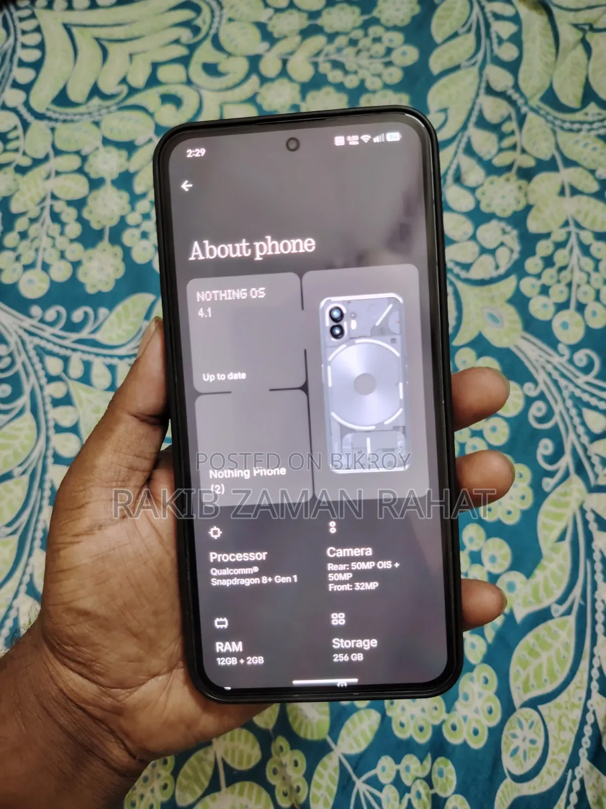 Nothing Phone 2 256 GB Gray