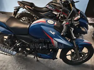 TVS Apache RTR 160 2V ABS 2025 Blue