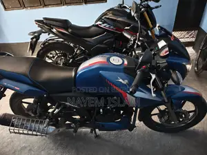 TVS Apache RTR 160 2V ABS 2025 Blue