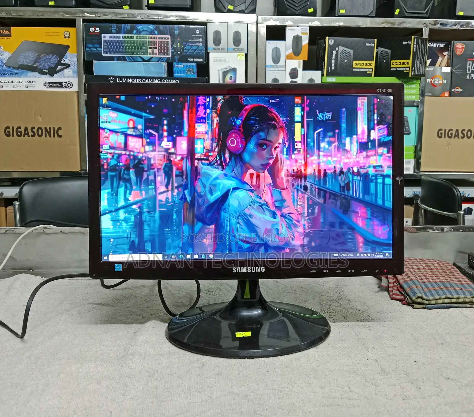 Samsung S19c300b – 19" Widescreen Hd Plus Led Monitor