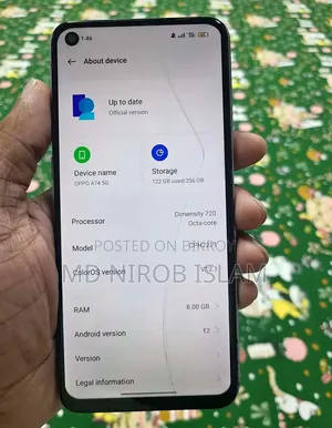 Oppo A74 5G 128 GB White