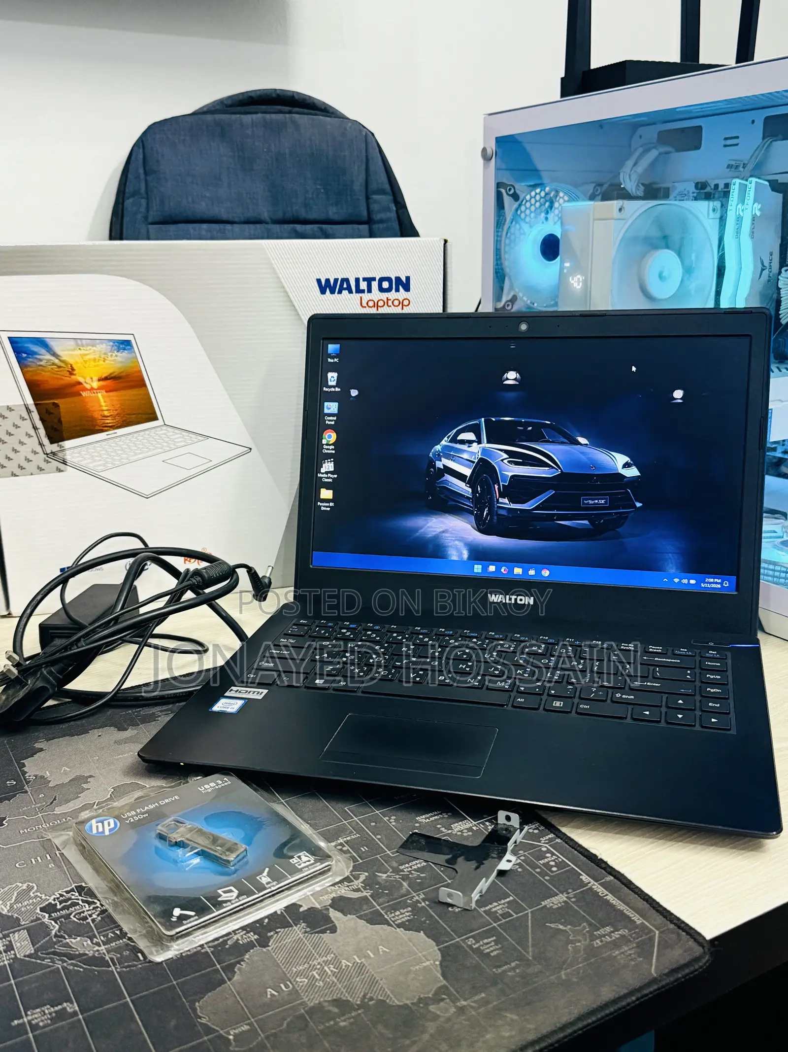Laptop 8GB Intel Core I5 SSD 128GB