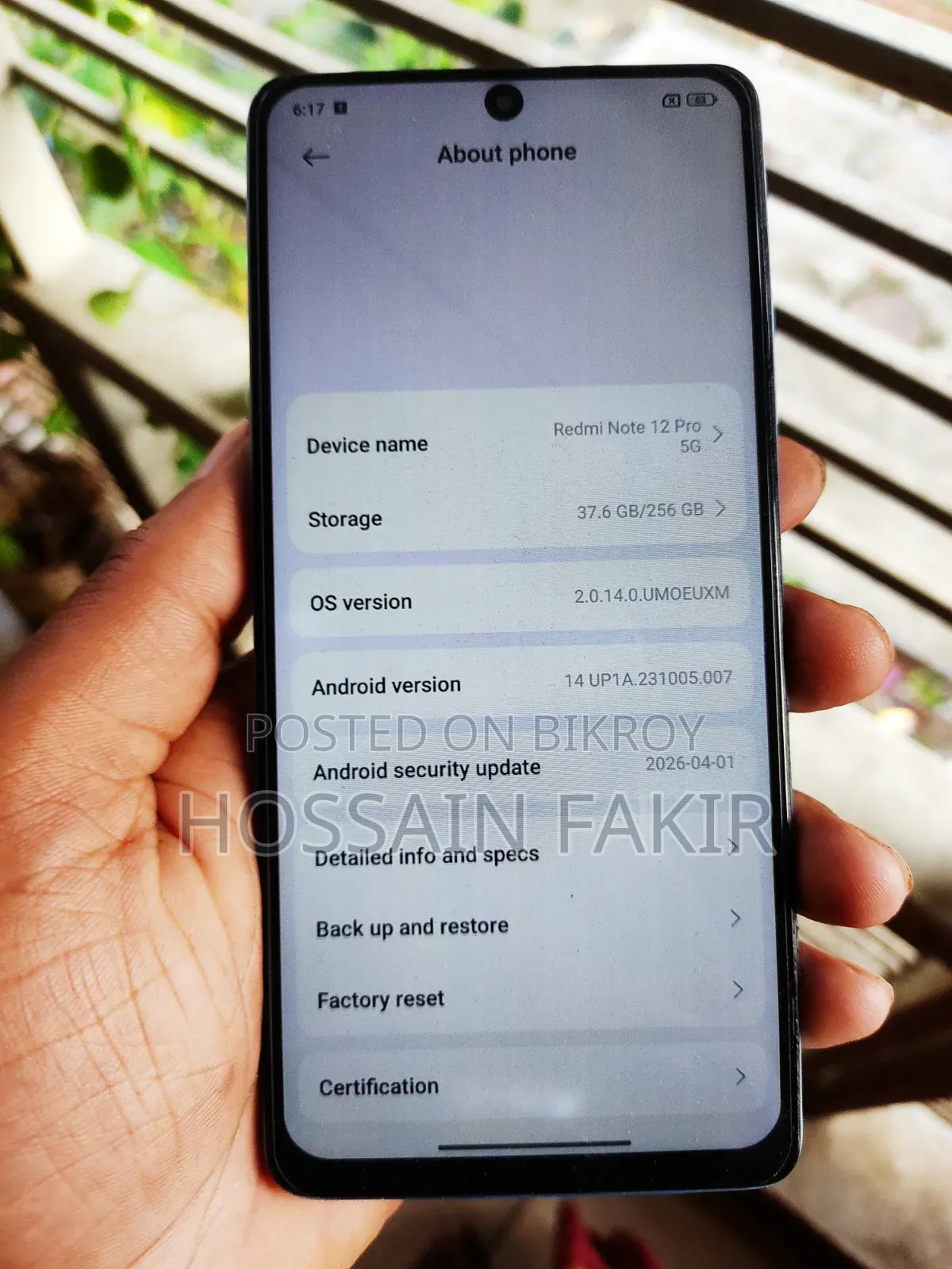 Xiaomi Redmi Note 12 256 GB Blue